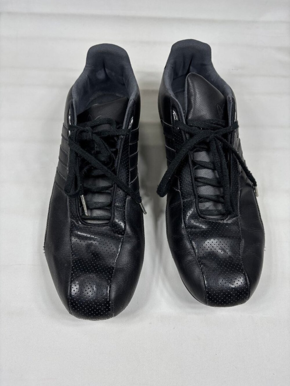 Adidas Porsche Design S2 Black Leather Driving Shoes Mens Size 11.5 Art 909229